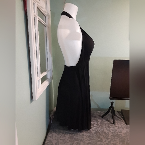 Size Xsmall Seductions little black halter dress - Picture 6 of 16